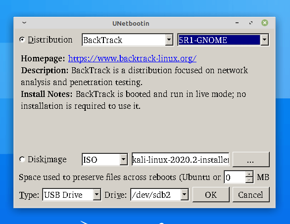 起動可能なLinux USBドライブを作成する