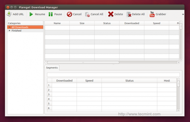 UbuntuにFlareGetをインストールする