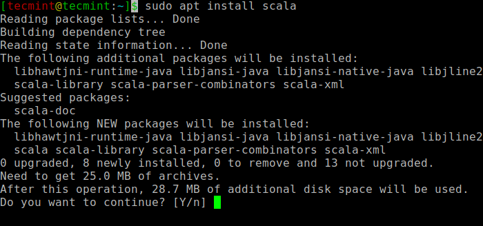 UbuntuにScalaをインストールする